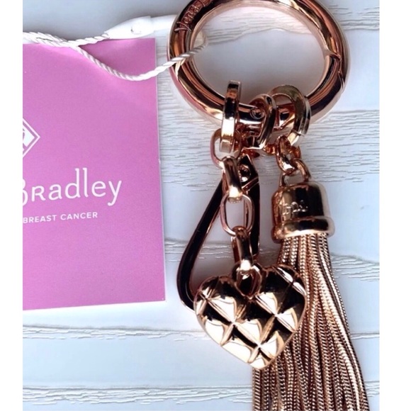 Vera Bradley Love & Hope Bag Charm - Picture 9 of 12